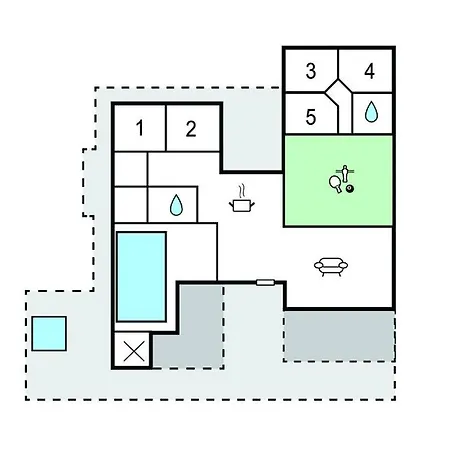 Pet Friendly In With Sauna Vakantiehuis *